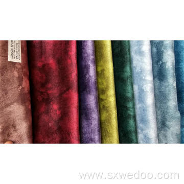 Printed Polyester Dyeing Knitted Material for Sofa Furniture